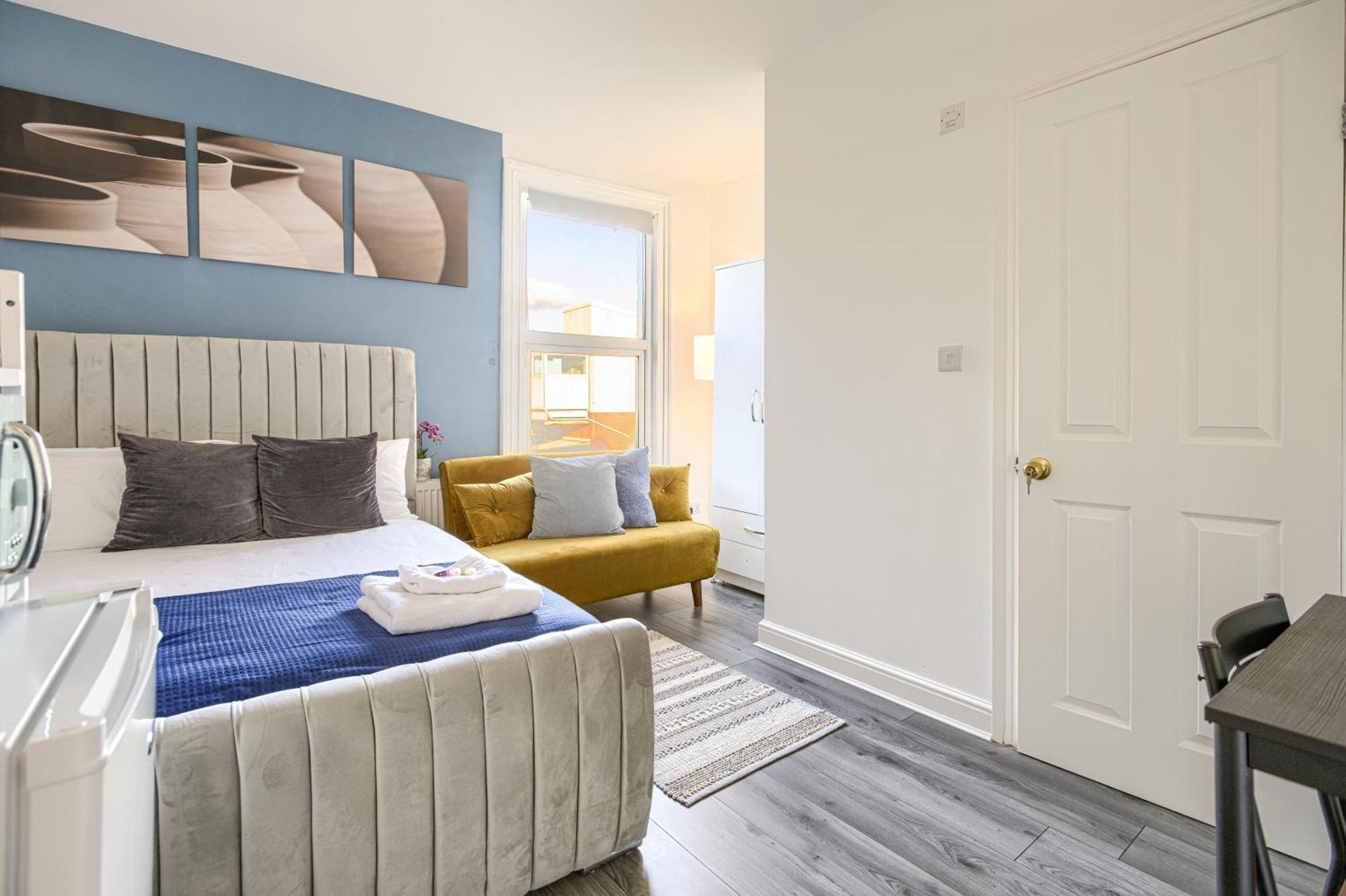 Hackney Central Deluxe Apartment London Værelse billede