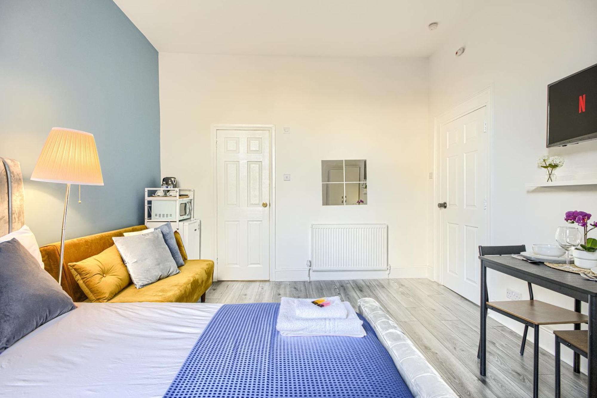 Hackney Central Deluxe Apartment London Værelse billede