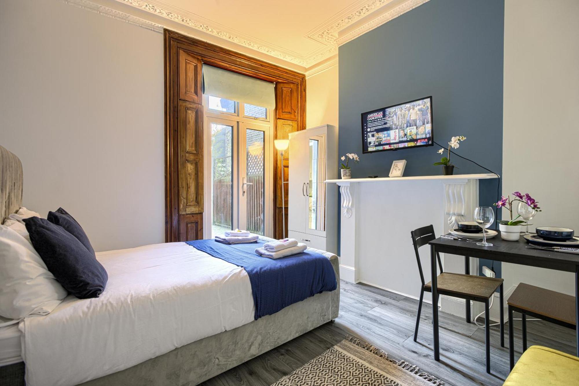 Hackney Central Deluxe Apartment London Værelse billede